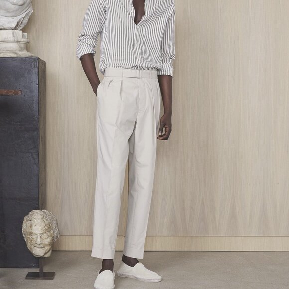 Officine Generale Pierre Pants, cotton poplin - size 48 - Picture 1 of 3